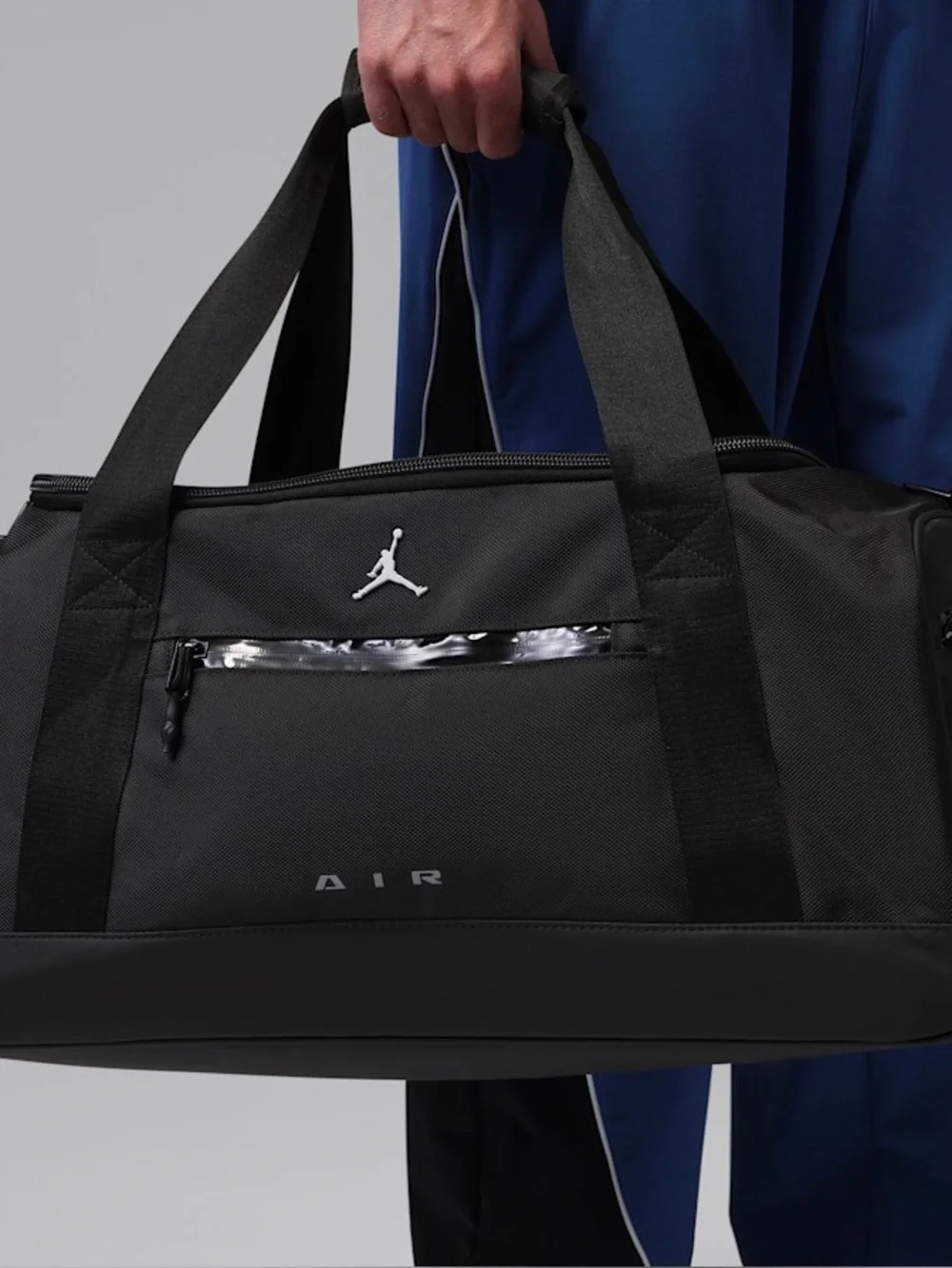 Nike Air Jordan Sport Duffel Bag (47.L) Gym Camping Black MA0913-K25 NWT